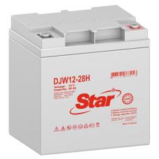 STAR DJW12-28H. Аккумулятор герметичный свинцово-кислотный. STAR