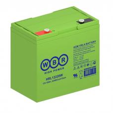 WBR HRL12220W. Аккумулятор герметичный свинцово-кислотный. WBR