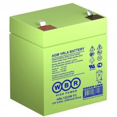 WBR HRL1223W F2. Аккумулятор герметичный свинцово-кислотный. WBR