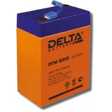 Delta DTM 6045. Аккумулятор герметичный свинцово-кислотный. Delta