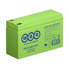 WBR HR1224W F2F1. Аккумулятор герметичный свинцово-кислотный. WBR