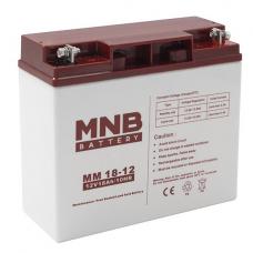 MNB MM 18-12. Аккумулятор герметичный свинцово-кислотный. MNB Battery