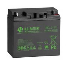 B.B. Battery BC 17-12. Аккумулятор герметичный свинцово-кислотный. B.B. Battery