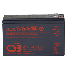 CSB UPS 122406. Аккумулятор герметичный свинцово-кислотный. CSB