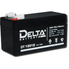 Delta DT 12012. Аккумулятор герметичный свинцово-кислотный. Delta