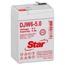 STAR DJW6-5.0. Аккумулятор герметичный свинцово-кислотный. STAR