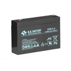 B.B. Battery HR 9-6. Аккумулятор герметичный свинцово-кислотный. B.B. Battery