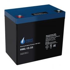 HML-12-55. Аккумулятор герметичный свинцово-кислотный. Связь инжиниринг HML-12-55. Аккумулятор герметичный свинцово-кислотный. Связь инжиниринг