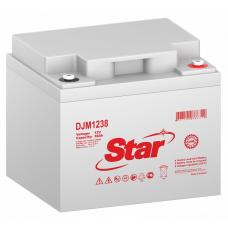 STAR DJM1238. Аккумулятор герметичный свинцово-кислотный. STAR