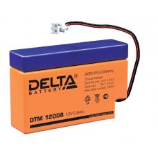 Delta DTM 12008 (T13). Аккумулятор герметичный свинцово-кислотный. Delta