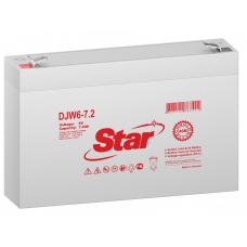 STAR DJW6-7.2. Аккумулятор герметичный свинцово-кислотный. STAR