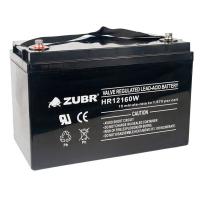 ZUBR HR 12160W (12V, 45Ah). Аккумулятор герметичный свинцово-кислотный. ZUBR