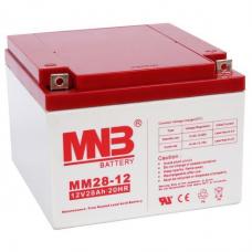 MNB MM 28-12. Аккумулятор герметичный свинцово-кислотный. MNB Battery