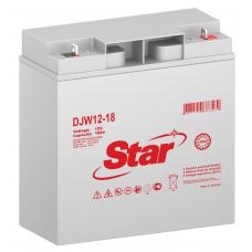 STAR DJW12-18. Аккумулятор герметичный свинцово-кислотный. STAR