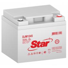 STAR DJM1245. Аккумулятор герметичный свинцово-кислотный. STAR