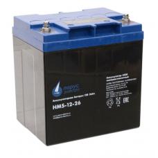 HMS-12-26 116W. Аккумулятор герметичный свинцово-кислотный. Связь инжиниринг HMS-12-26 116W. Аккумулятор герметичный свинцово-кислотный. Связь инжиниринг