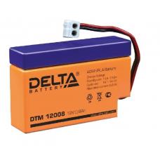Delta DTM 12008 (T9). Аккумулятор герметичный свинцово-кислотный. Delta