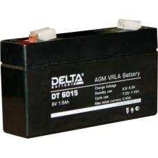 Delta DT 6015. Аккумулятор герметичный свинцово-кислотный. Delta