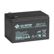 B.B. Battery HR 15-12. Аккумулятор герметичный свинцово-кислотный. B.B. Battery
