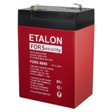 ETALON FORS 6045. Аккумулятор герметичный свинцово-кислотный. ETALON ETALON FORS 6045. Аккумулятор герметичный свинцово-кислотный. ETALON