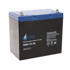 HMS-12-55 203W. Аккумулятор герметичный свинцово-кислотный. Связь инжиниринг HMS-12-55 203W. Аккумулятор герметичный свинцово-кислотный. Связь инжиниринг