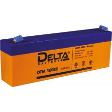Delta DTM 12022. Аккумулятор герметичный свинцово-кислотный. Delta
