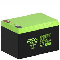 WBR GPC12-14. Аккумулятор герметичный свинцово-кислотный. WBR