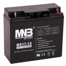 MNB MS 17-12. Аккумулятор герметичный свинцово-кислотный. MNB Battery