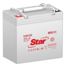 STAR DJM1255. Аккумулятор герметичный свинцово-кислотный. STAR