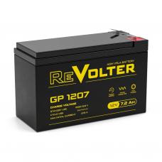ReVolter GP 1207. Аккумулятор герметичный свинцово-кислотный. ReVolter