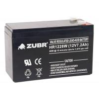 ZUBR HR 1228W (12V, 7,2Ah). Аккумулятор герметичный свинцово-кислотный. ZUBR