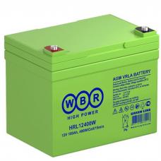 WBR HRL12400W. Аккумулятор герметичный свинцово-кислотный. WBR