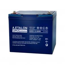 A.ETALON AHRX 12-260W (55). Аккумулятор герметичный свинцово-кислотный. ETALON A.ETALON AHRX 12-260W (55). Аккумулятор герметичный свинцово-кислотный. ETALON