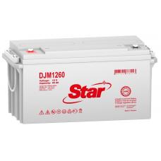 STAR DJM1260. Аккумулятор герметичный свинцово-кислотный. STAR