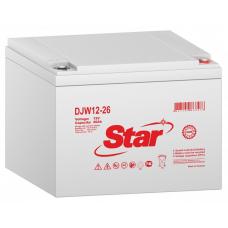 STAR DJW12-26. Аккумулятор герметичный свинцово-кислотный. STAR