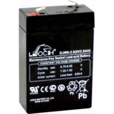 LEOCH DJW6-2,8. Аккумулятор герметичный свинцово-кислотный. LEOCH LEOCH DJW6-2,8. Аккумулятор герметичный свинцово-кислотный. LEOCH