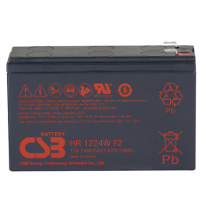 CSB HR 1224W F2 F1. Аккумулятор герметичный свинцово-кислотный. CSB