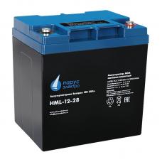 HML-12-28. Аккумулятор герметичный свинцово-кислотный. Связь инжиниринг HML-12-28. Аккумулятор герметичный свинцово-кислотный. Связь инжиниринг