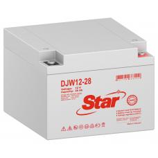 STAR DJW12-28. Аккумулятор герметичный свинцово-кислотный. STAR