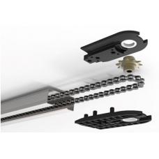 LGR-3600C. Рейка приводная цельная с цепью. ALUTECH