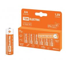 LR6 AA Alkaline 1,5V PAK-8 TDM (SQ1702-0009). Элемент питания. TDM ЕLECTRIC LR6 AA Alkaline 1,5V PAK-8 TDM (SQ1702-0009). Элемент питания. TDM ЕLECTRIC