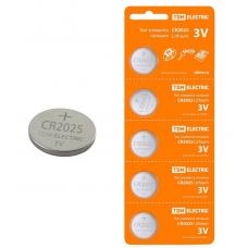 CR2025 Lithium 3V BP-5 TDM (SQ1702-0028). Элемент питания. TDM ЕLECTRIC CR2025 Lithium 3V BP-5 TDM (SQ1702-0028). Элемент питания. TDM ЕLECTRIC