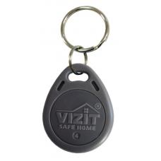 VIZIT-RF2.2 (Black). Брелок proximity кожаный. VIZIT