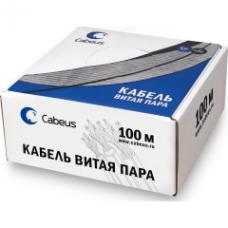 Cabeus UTP-4P-Cat.5e-SOLID-YL-100 Кабель «витая пара» (LAN) для структурированных систем связи