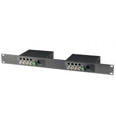 TPN002. Панель для стойки 19 для монтажа приемников. SC&T