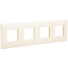 Рамка ARTLEBEDEV Ванильная дымка Avanti 8 модулей (4405908). Рамка. ДКС