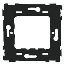 Суппорт с лапками для рамки 45х45мм, LK45 (854008-1). Суппорт на один пост (для механизмов 45х45мм или 2х45х22,5мм). Экопласт