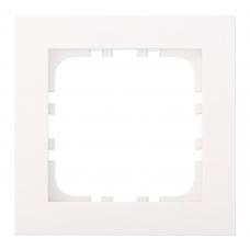 Рамка 1-постовая, белый LK80 FLAT (844104-1). Рамка. Экопласт