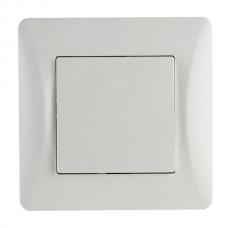 Переключатель одноклавишный перекрестный, белый (201108). Переключатель. SPL