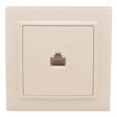 Минск Розетка RJ-45 1-мест. СП (ERK01-035-20). Розетка RJ-45 1-мест. СП. EKF